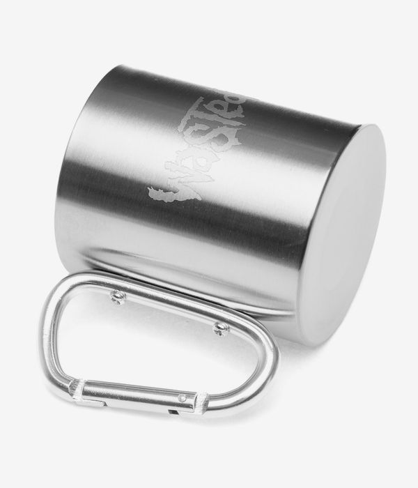 Wasted Paris Camping Mug Blind Tasse (silver)