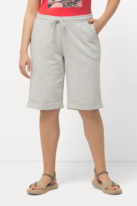 Sweatshorts Mary, weites, gerades Bein, Elastikbund