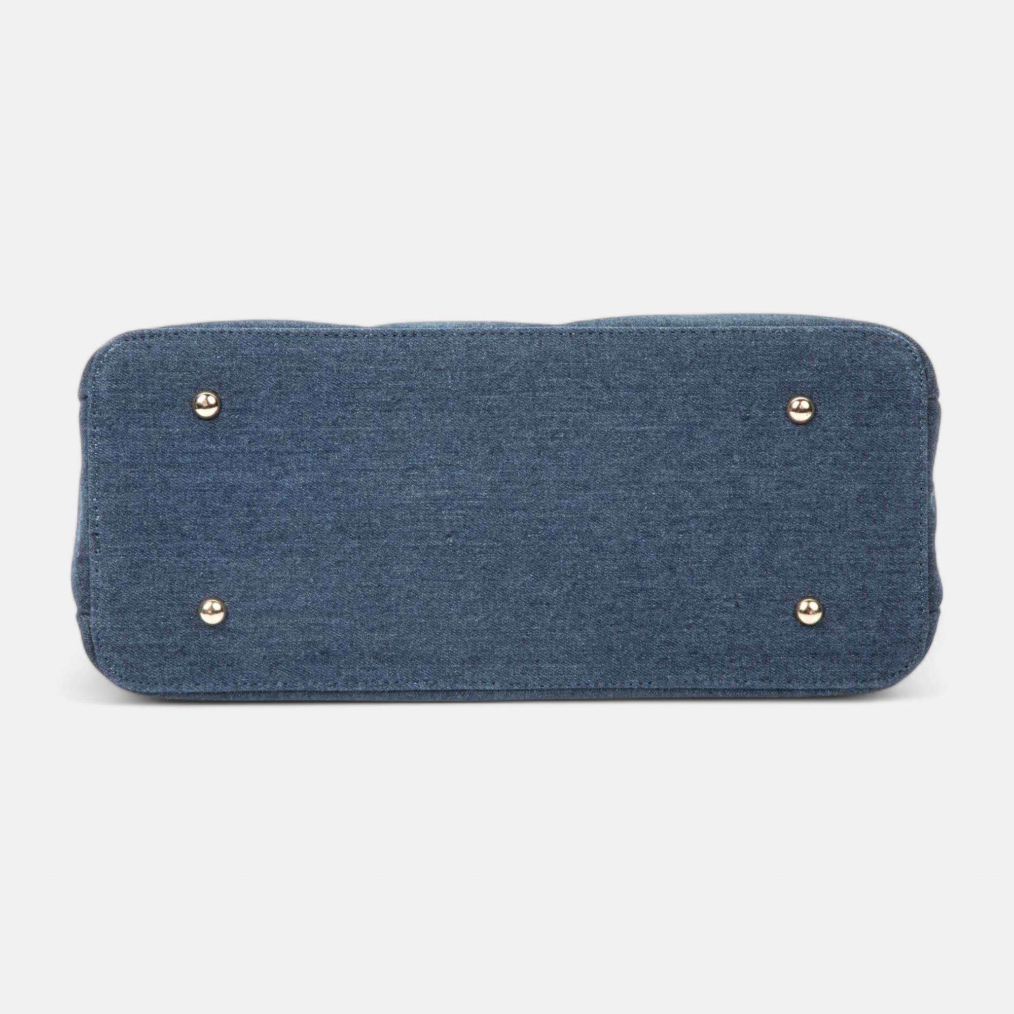 Sac à main bleu marine