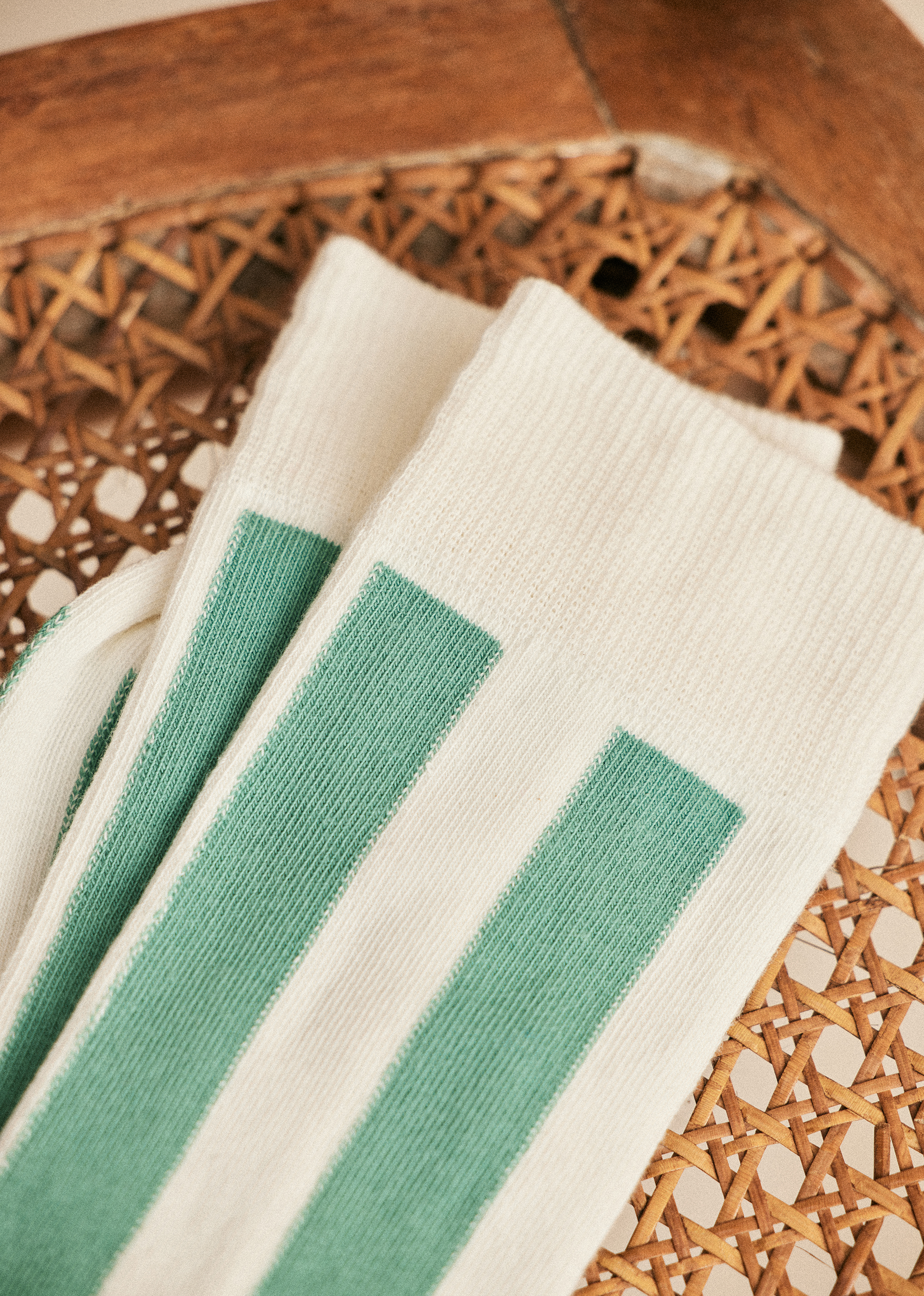 Chaussettes Fenway - Sauge / Écru - POUR LUI 5906559