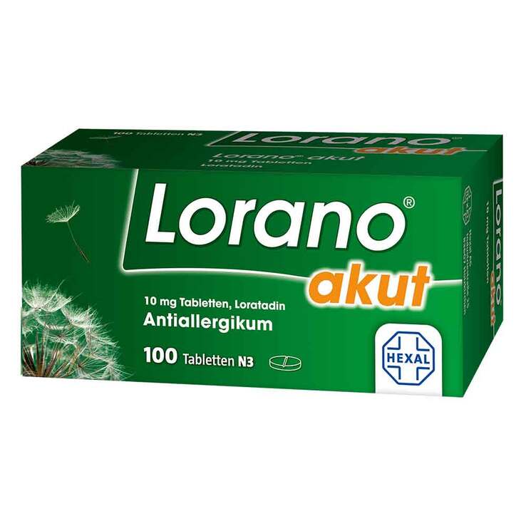 Lorano akut 10 mg Tabletten, 100 St