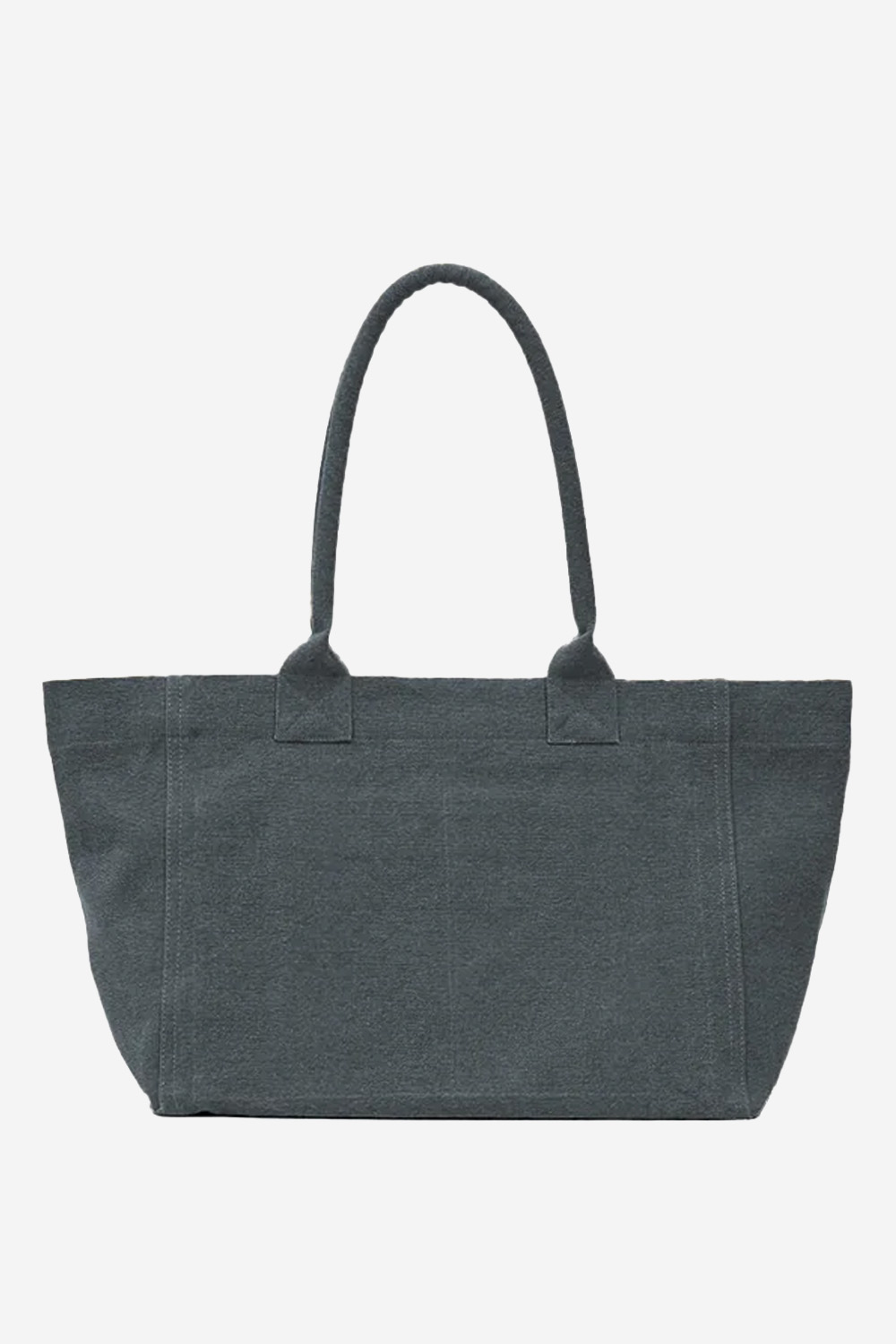 Yenky zipped cotton logo shoper