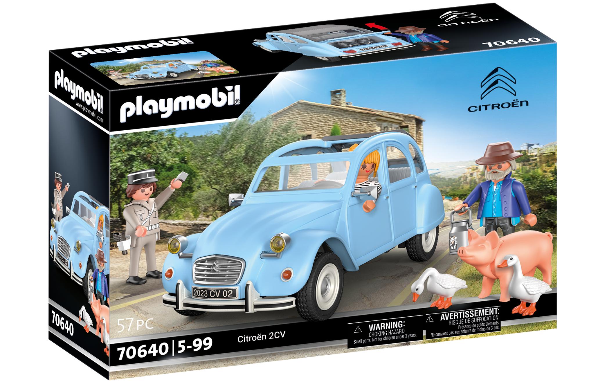 Citroën 2CV 70640Das ikonische Kultauto als Playmobil-Modell mit vielen authentischen Details