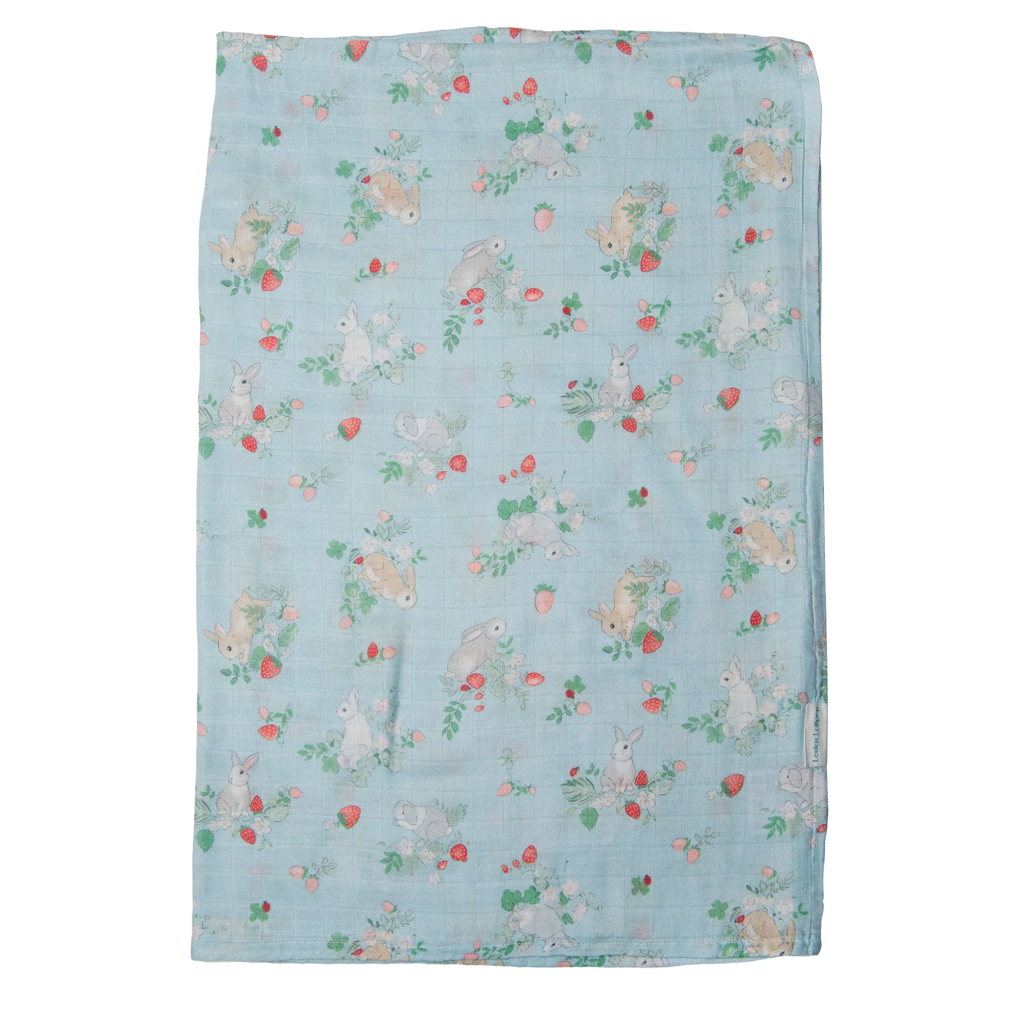 Loulou Lollipop Couverture Mousseline Bambou - Lapins
