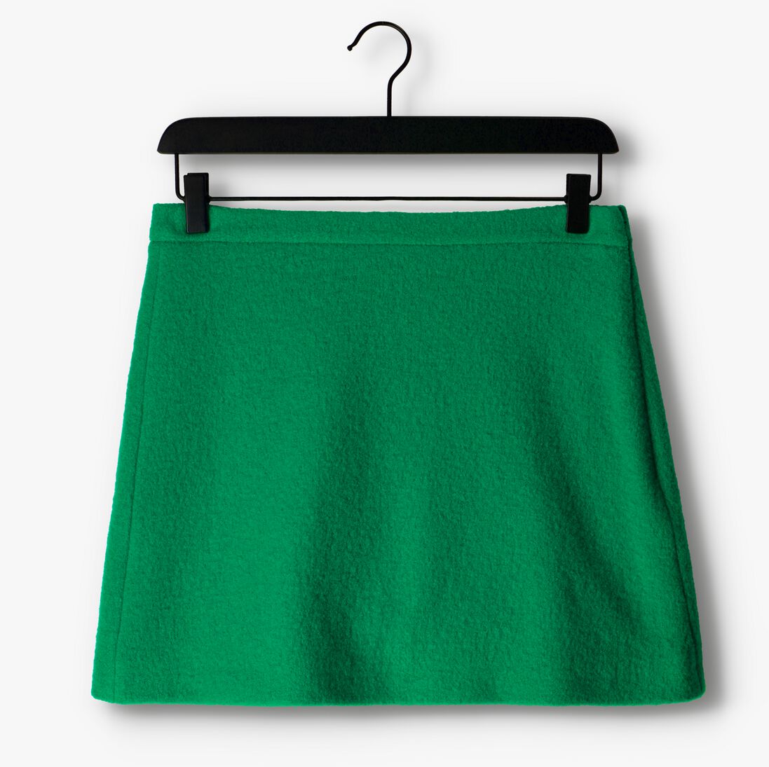 VANILIA groene vanilia minirok curl wool mini
