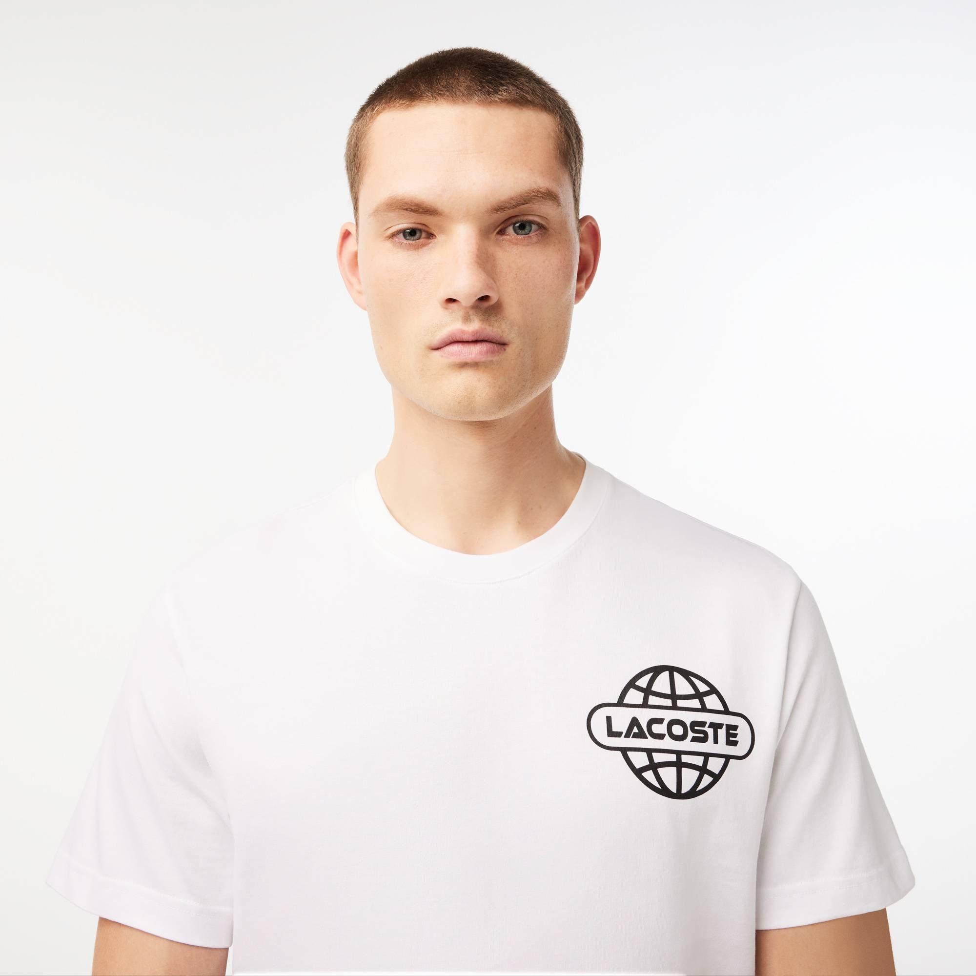 Lacoste Back Print T Shirt