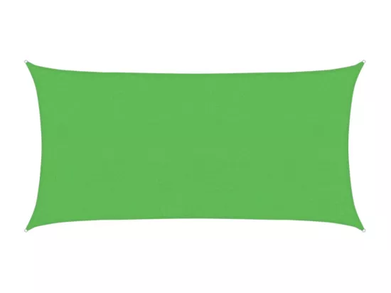 Voile d'ombrage 160 g/m² Vert clair 2,5x4,5 m PEHD
