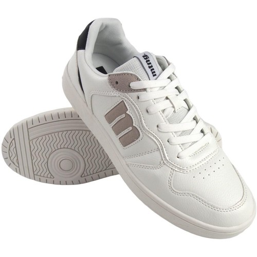 MTNG - Zapato caballero MUSTANG 84324 blanco Marrón