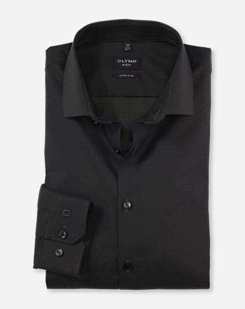 OLYMP| Herren Hemd OLYMP NO.SIX Super Slim Fit Langarm