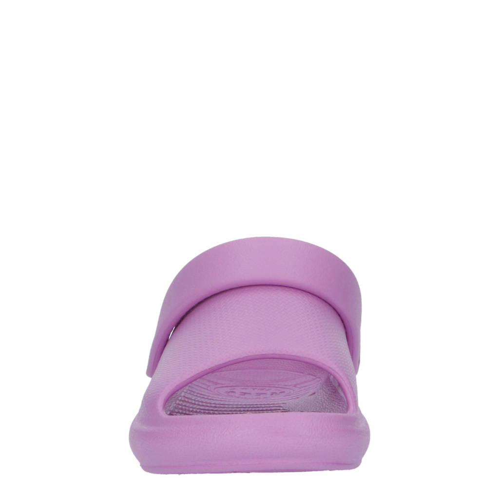 Reef Little Rio Slideslippers met hielbandje lila