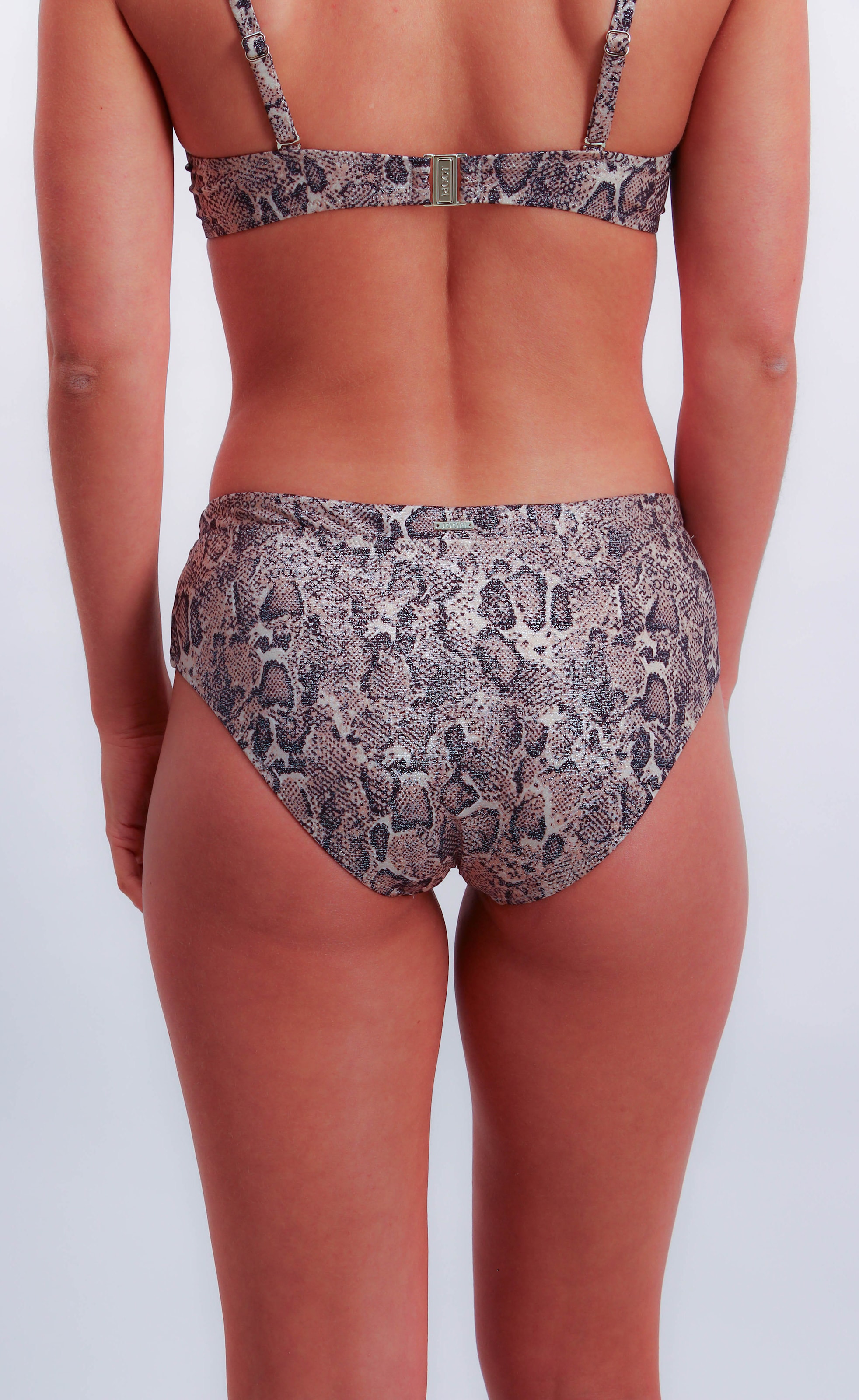 JOOP! Bikini-Hose »Python« Animalprint, leicht glänzend