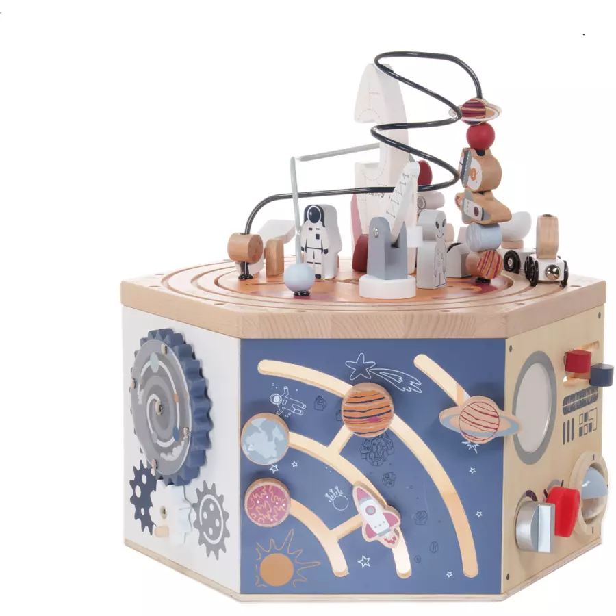 EverEarth® 7 in 1 Astronauten Aktivitätswürfel