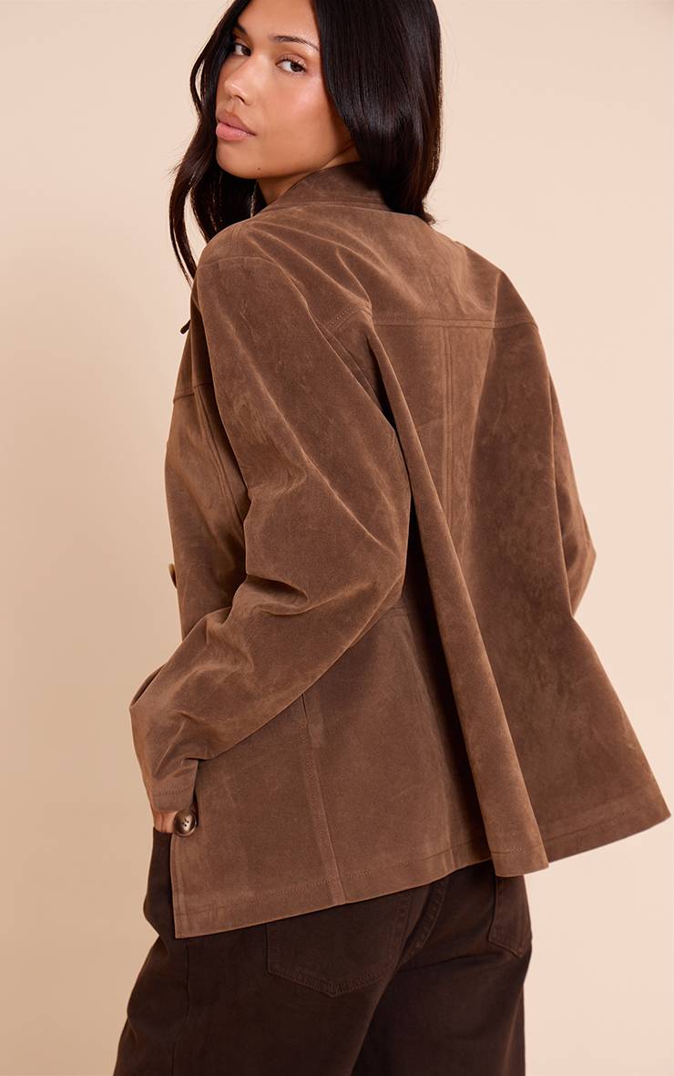 Moka Veste En Synthétique Avec Détails Boutons
