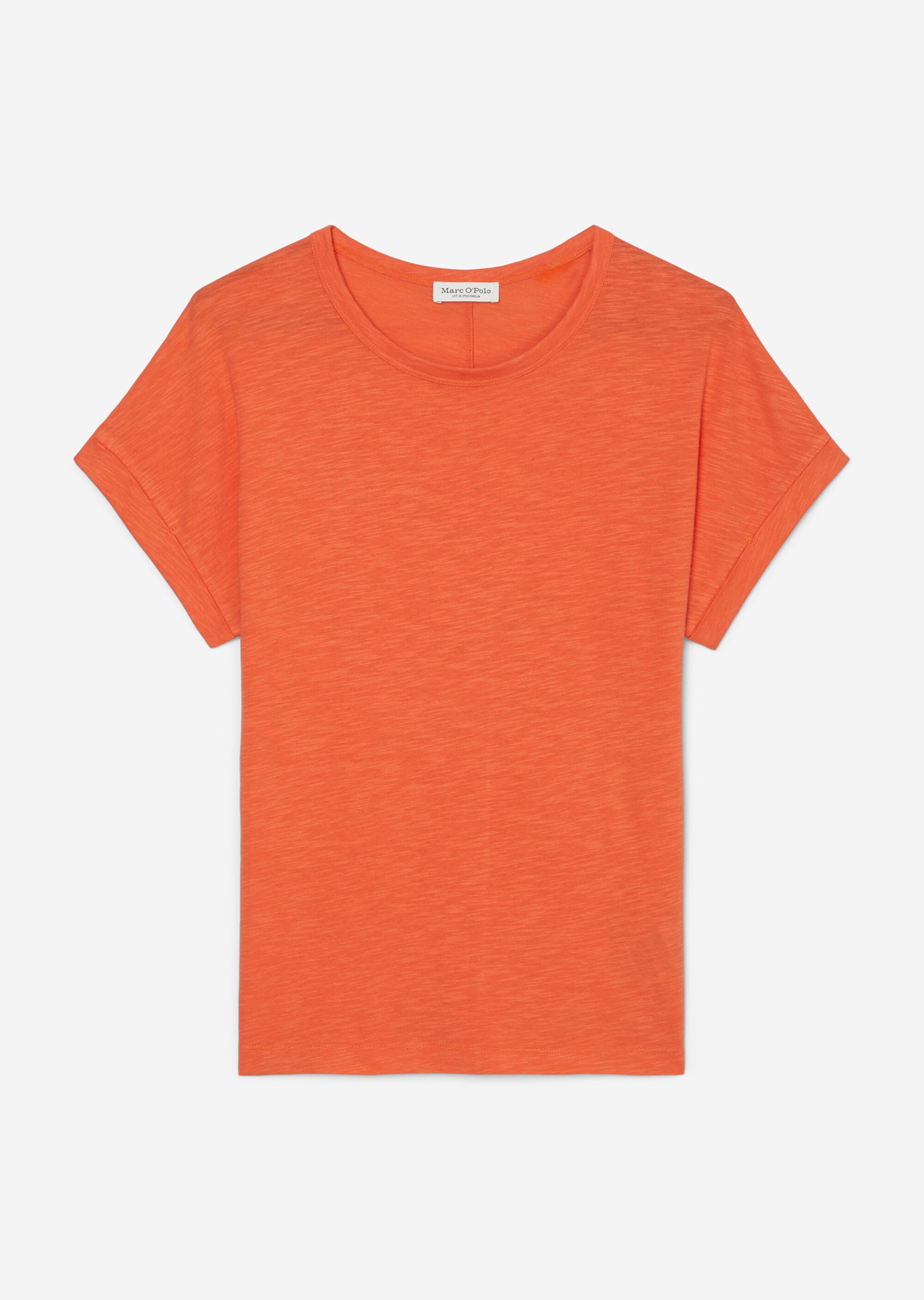 T-Shirt loose aus Slub-Jersey