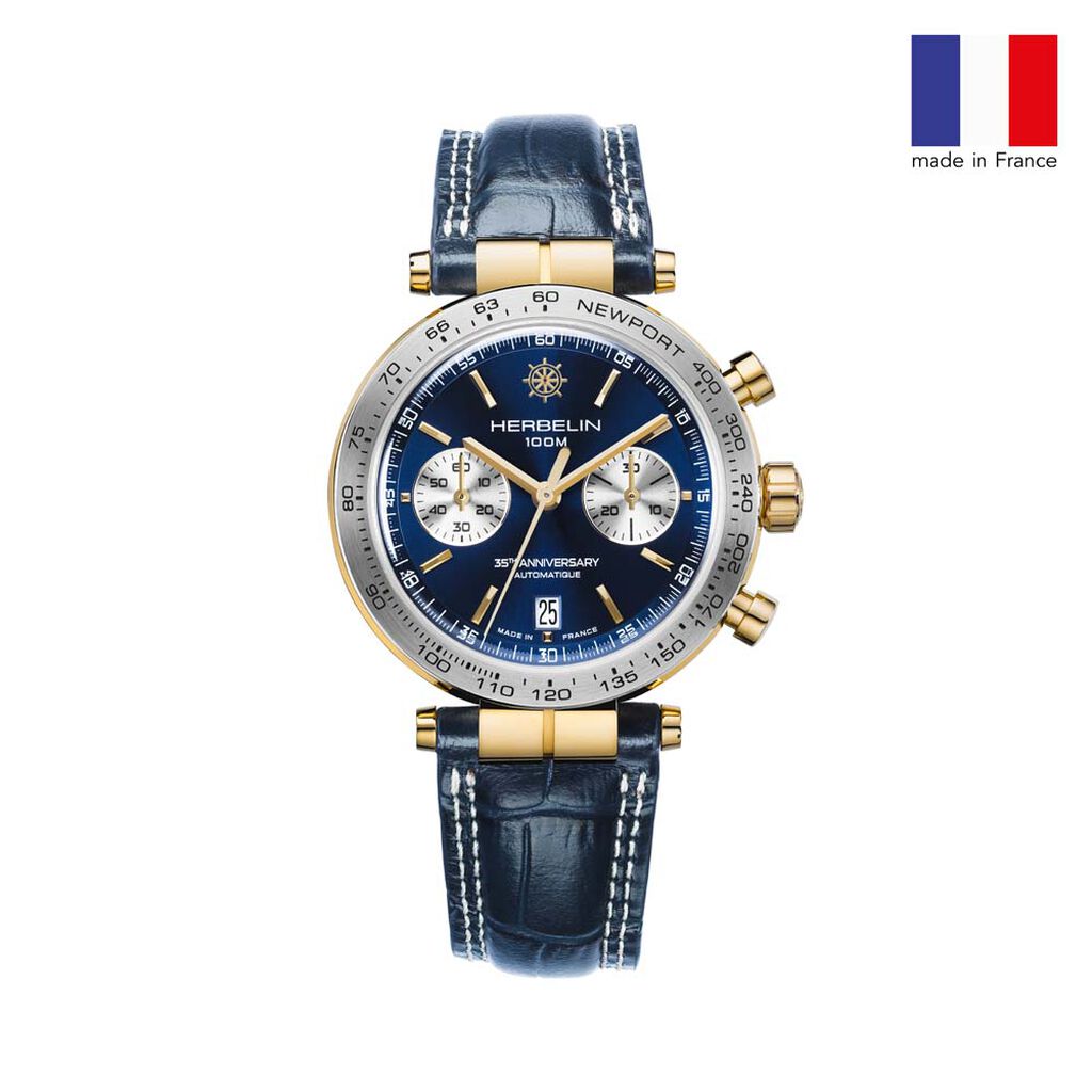 Montre Michel Herbelin Newport Edition Limitee Bleu