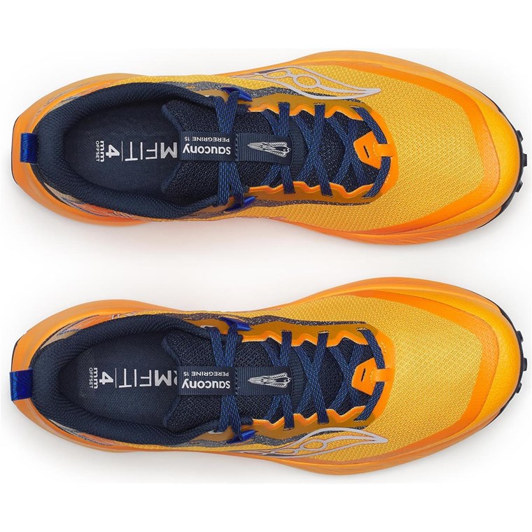 Saucony Peregrine 15 Herre Peel/Navy