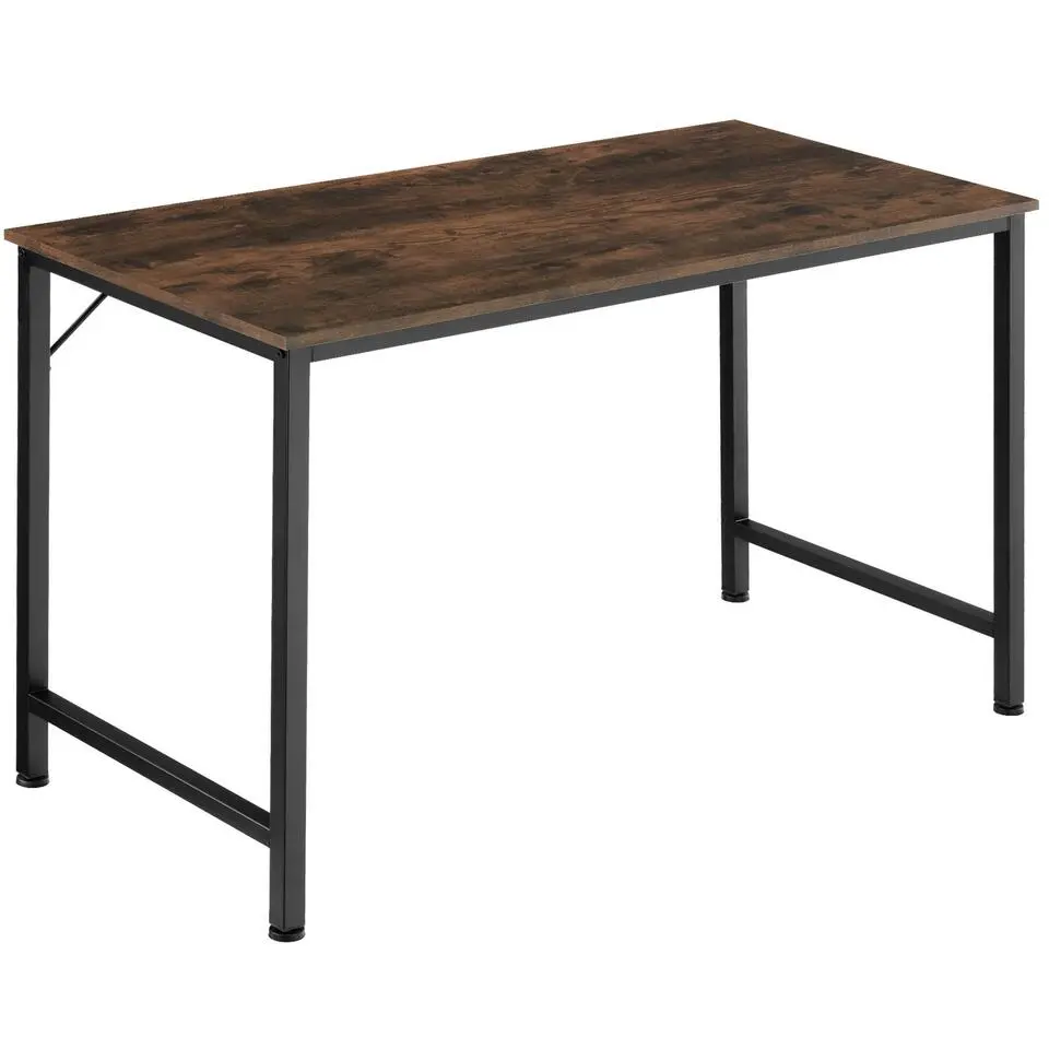 tectake Bureau Jenkins, Industrieel Hout Donker, Rustiek