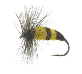 Unique Flies Getting-Deerhair Deerhair #10 Yellow/black