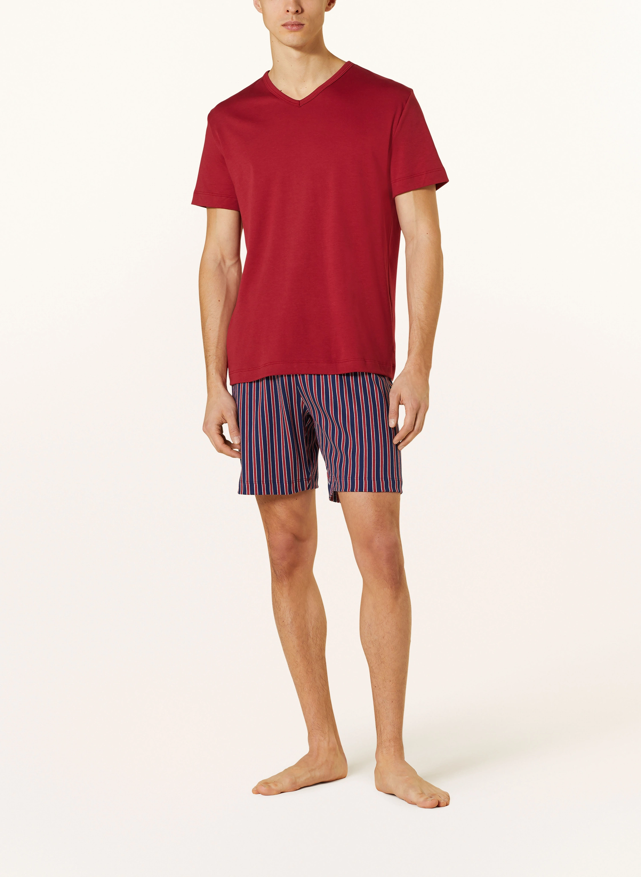 mey Schlafshorts Serie GRAPHIC STRIPES
