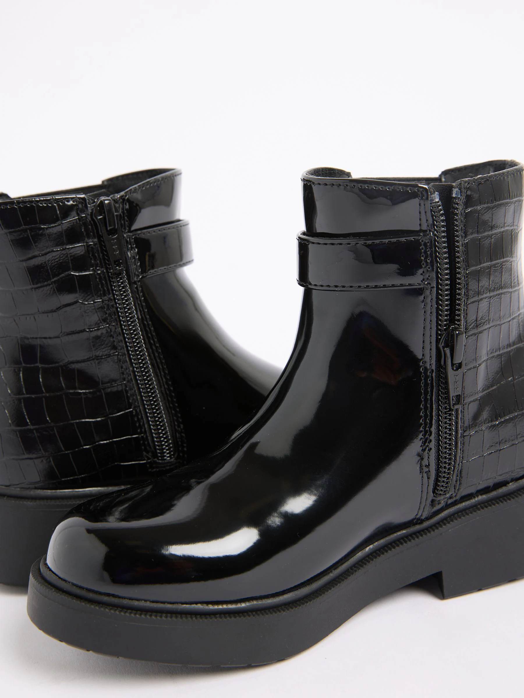 Lipsy Chelsea Boots met imitatiekrokodileffect