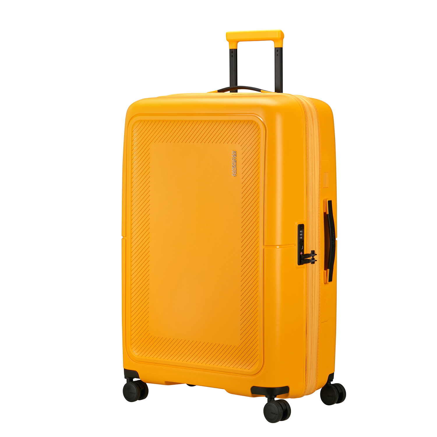 American Tourister Dashpop Spinner 77 Exp golden yellow