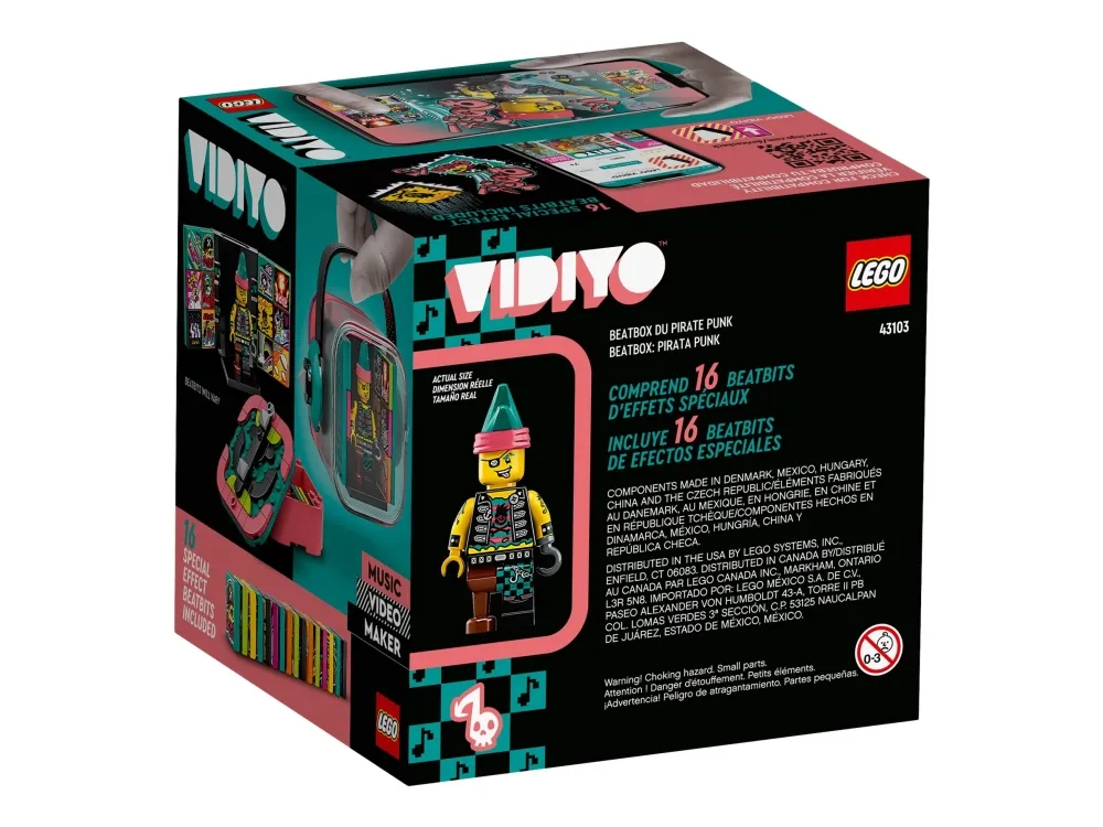 LEGO VIDIYO 43103 Punk Pirate BeatBox