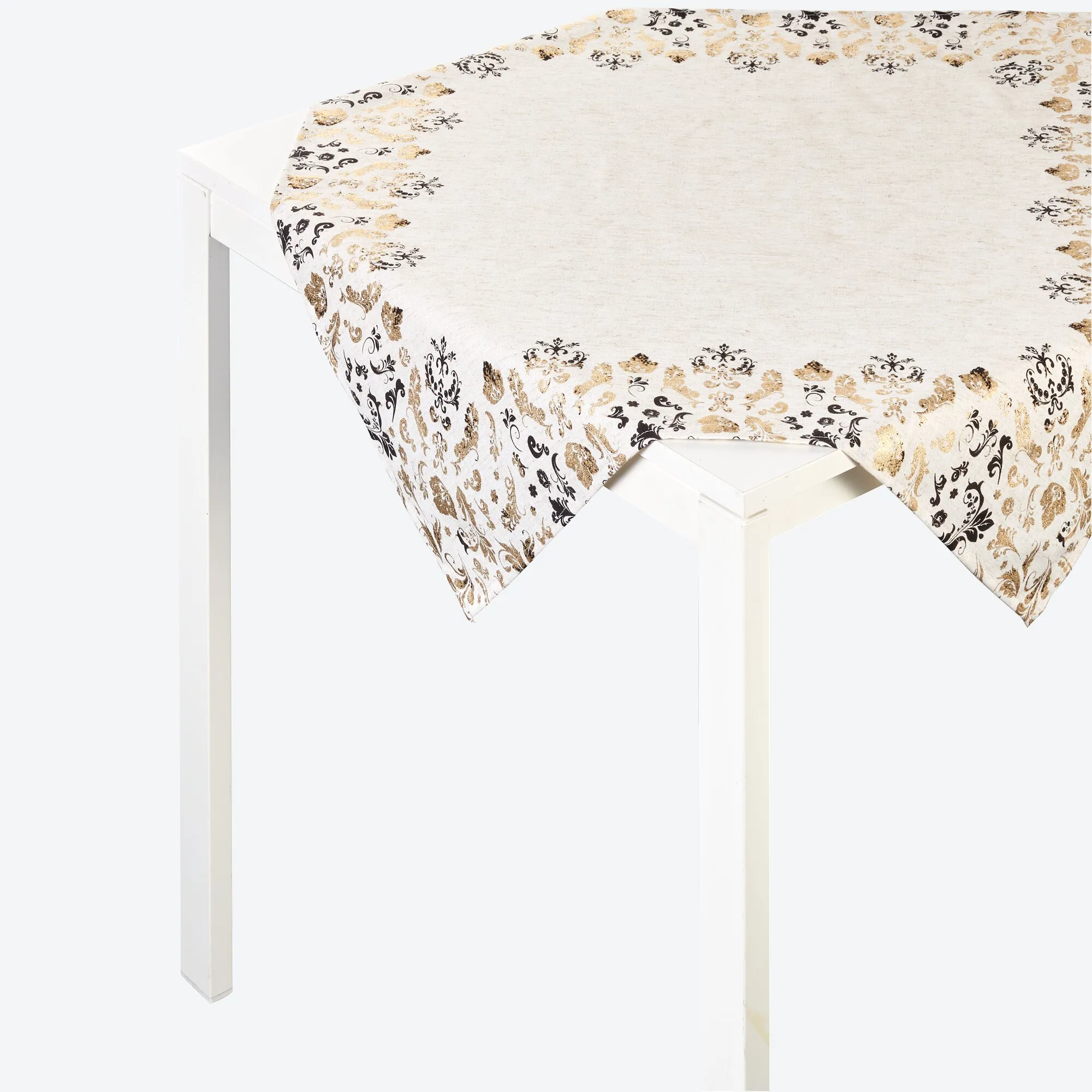 Mitteldecke mit Ornament-Design, 80x80cm