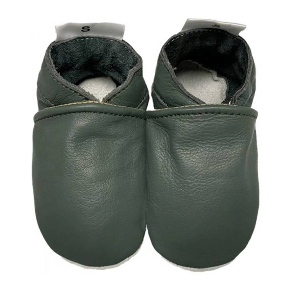 Babysteps leren babyslofjes groen