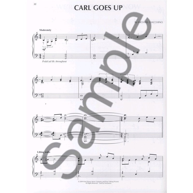 Hal Leonard - Up - Music From The Motion Picture voor piano solo