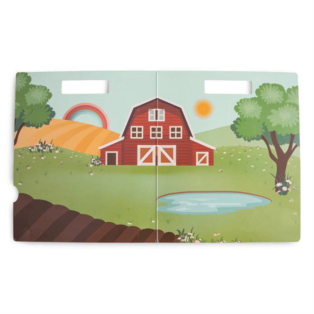 Køb Mushie Farm Reusable Klistermærke Sæt