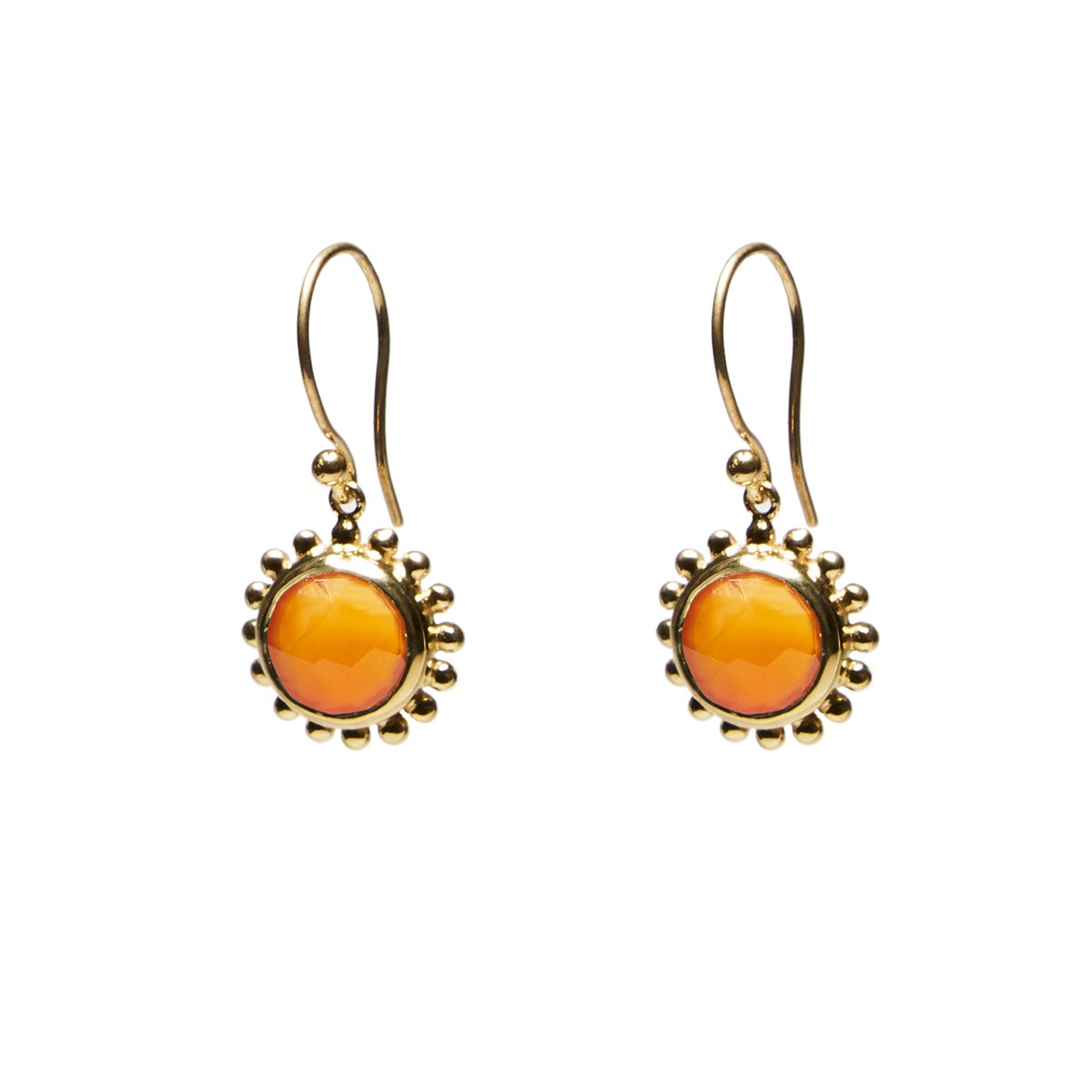 Boucles Surya Soleil et Pierre Vermeil