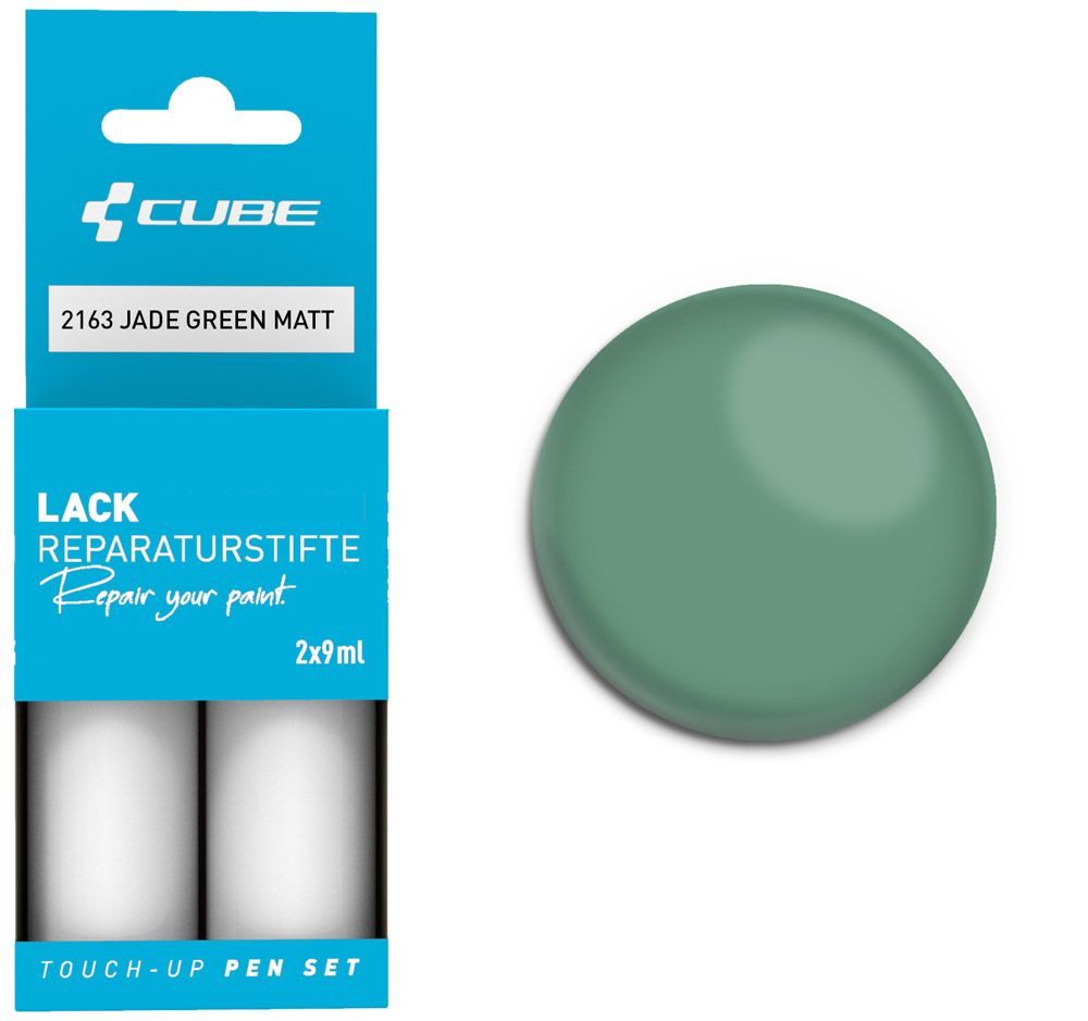 Cube Lackreparaturstift Set JADE GREEN matt kaufen | Bike-Discount