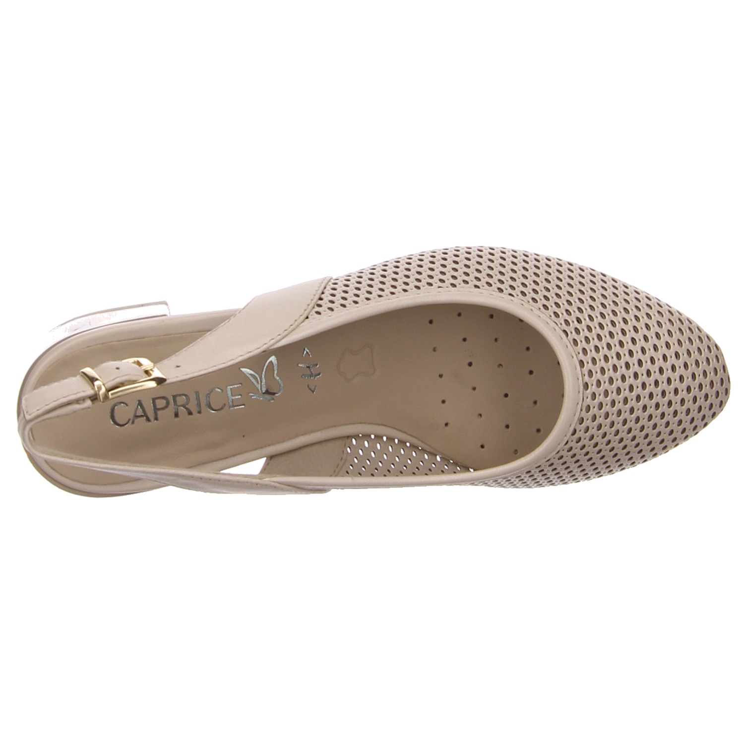Caprice Slingpumps creme beige