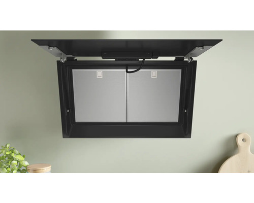 Bosch DWJ81AN60 recirculatie afzuigkap voor wandmontage, BxD 80 x 43,3 cm, zwart
