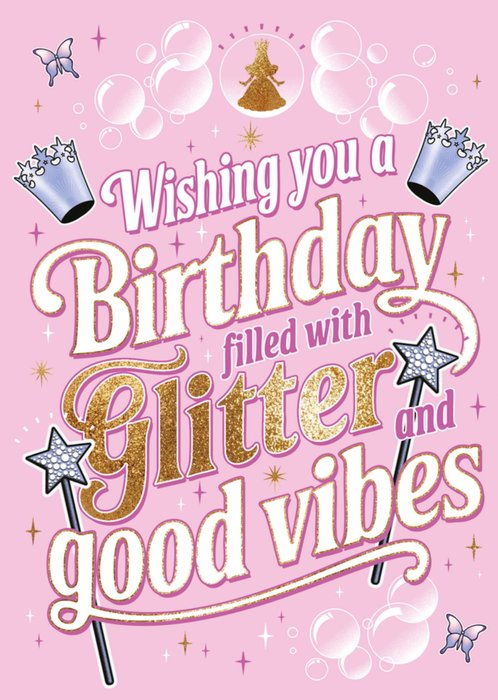 The Wizard Of Oz | Verjaardagskaart | Glitter and good vibes