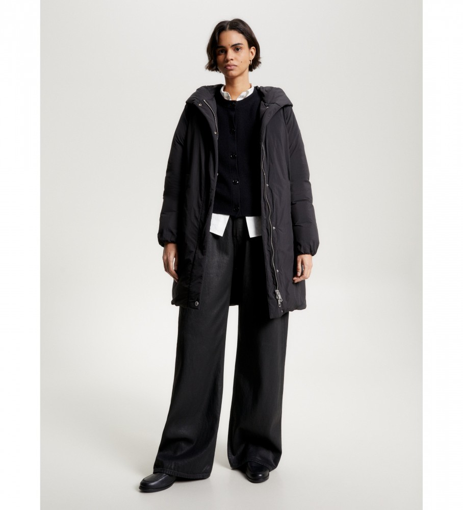 Casaco xale Tommy Hilfiger com gola preta
