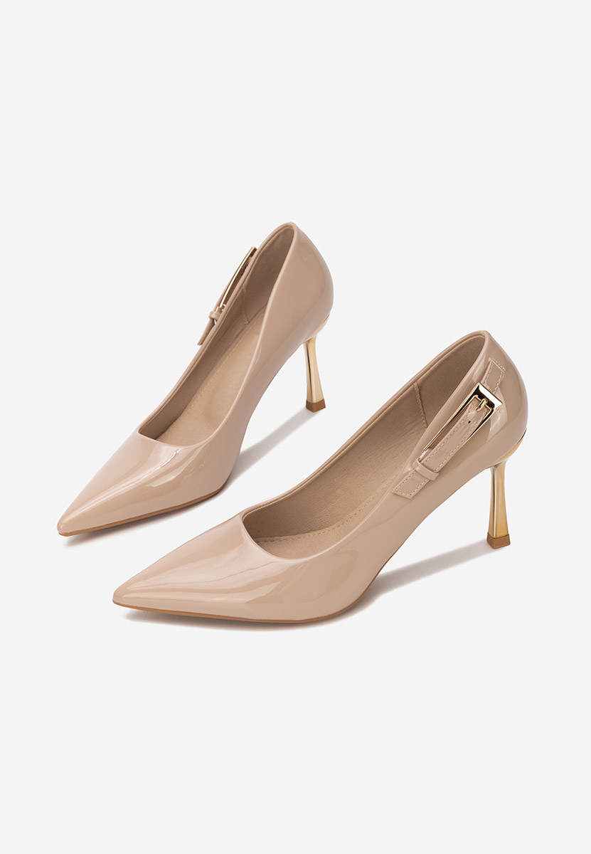 Chaussures stiletto kaki Rosalee V3