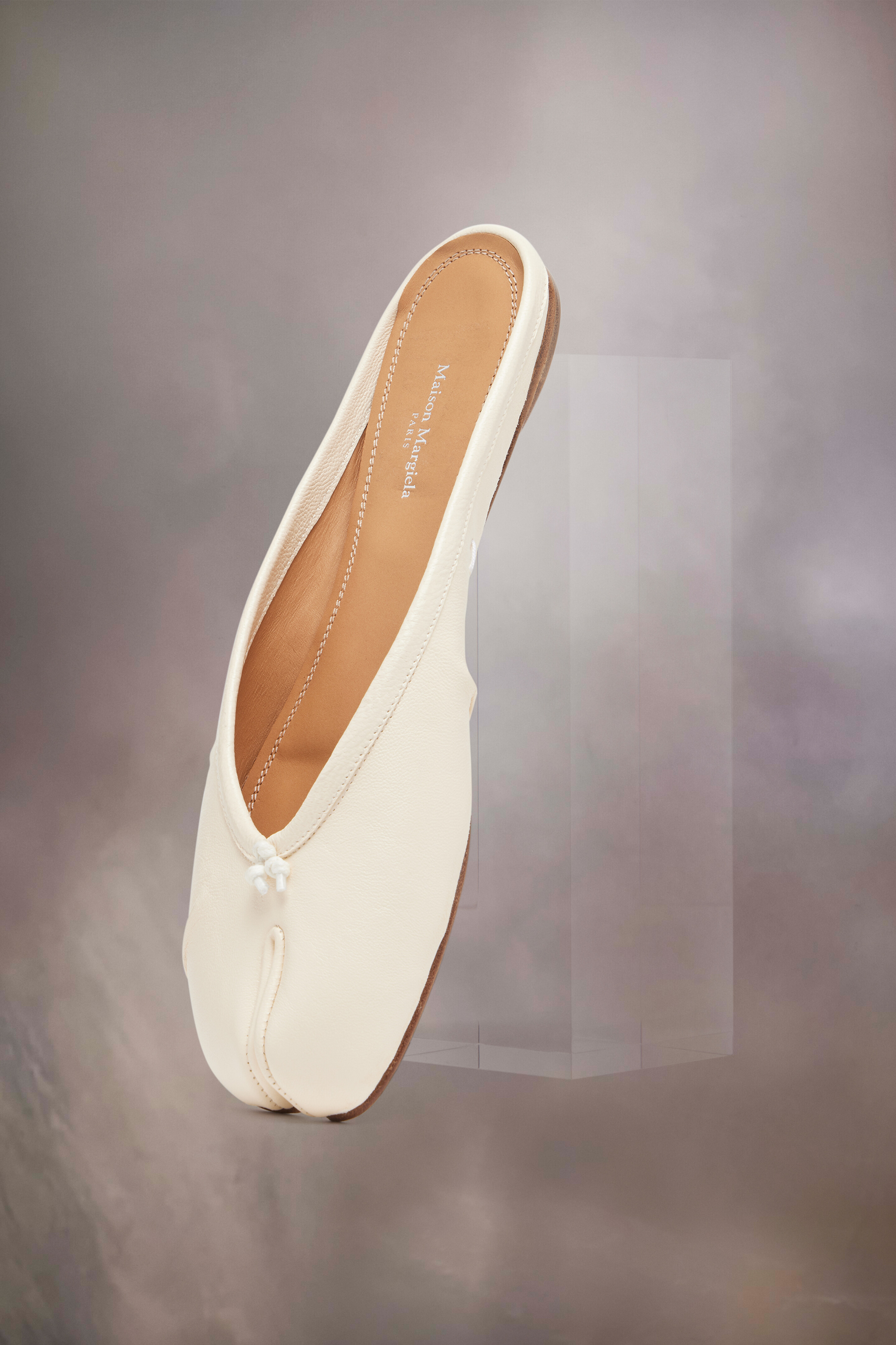 TABI BALLERINA MULE Blanc
