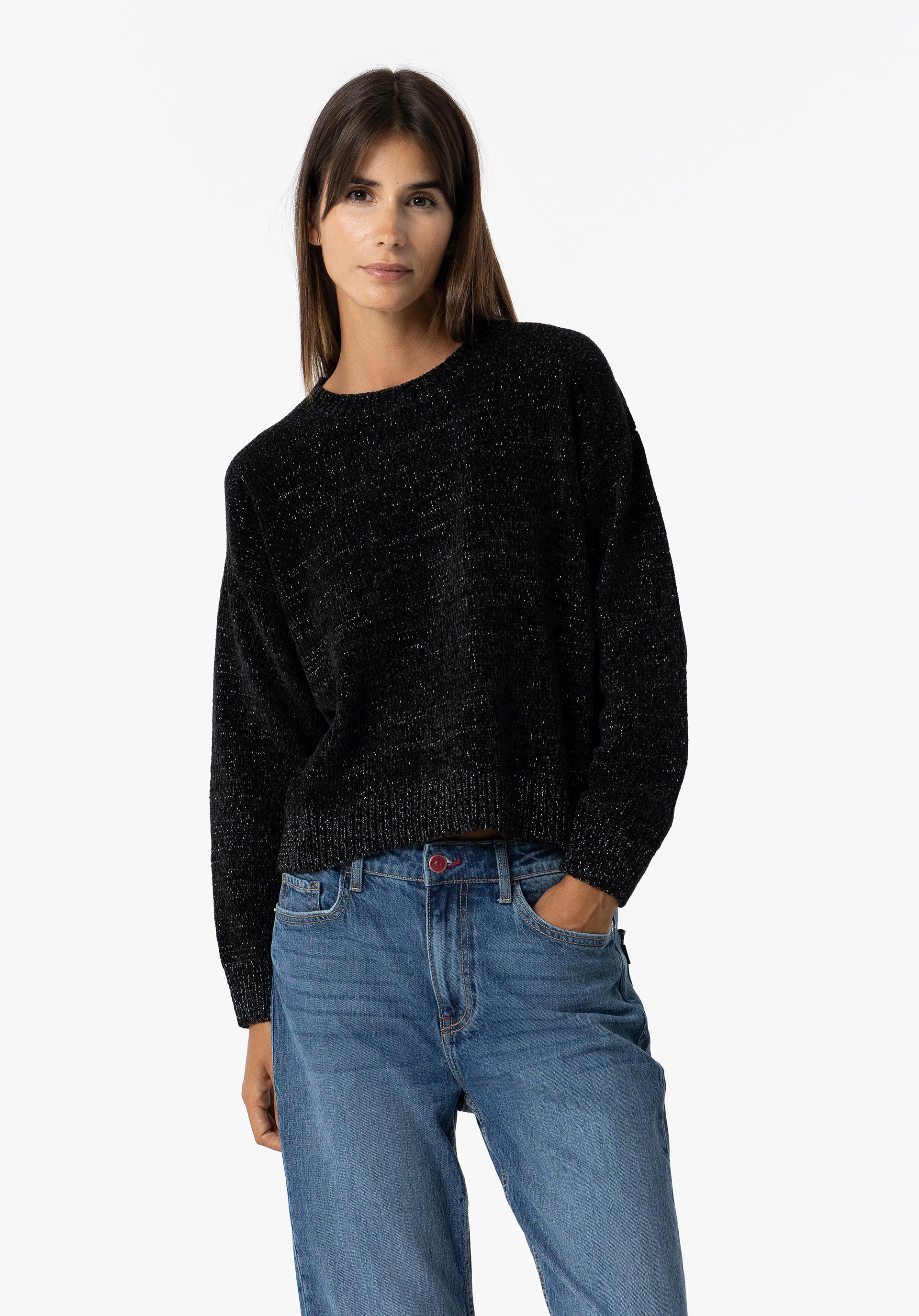 Camisola de Malha com Brilho
