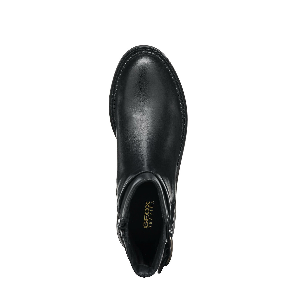 GEOX<br>Botas de tornozelo Serilda em couro respirável