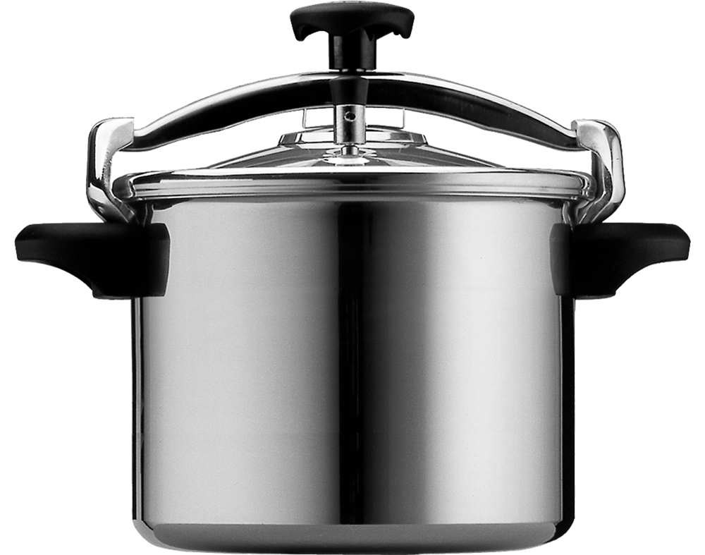 PANELA DE PRESSÃO COM CESTO SILAMPOS ALUMINIO 6L