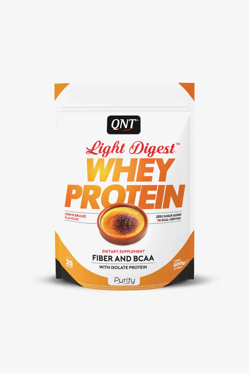 QNT Light Digest Whey Creme brulée 500 g Proteinpulver