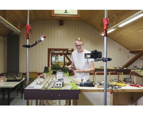 Multifunctionele/laserhouder Bessey voor plafond- en montagesteun STE-LH