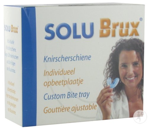 Solu Brux Gouttière Ajustable Bleu 1 Pièce