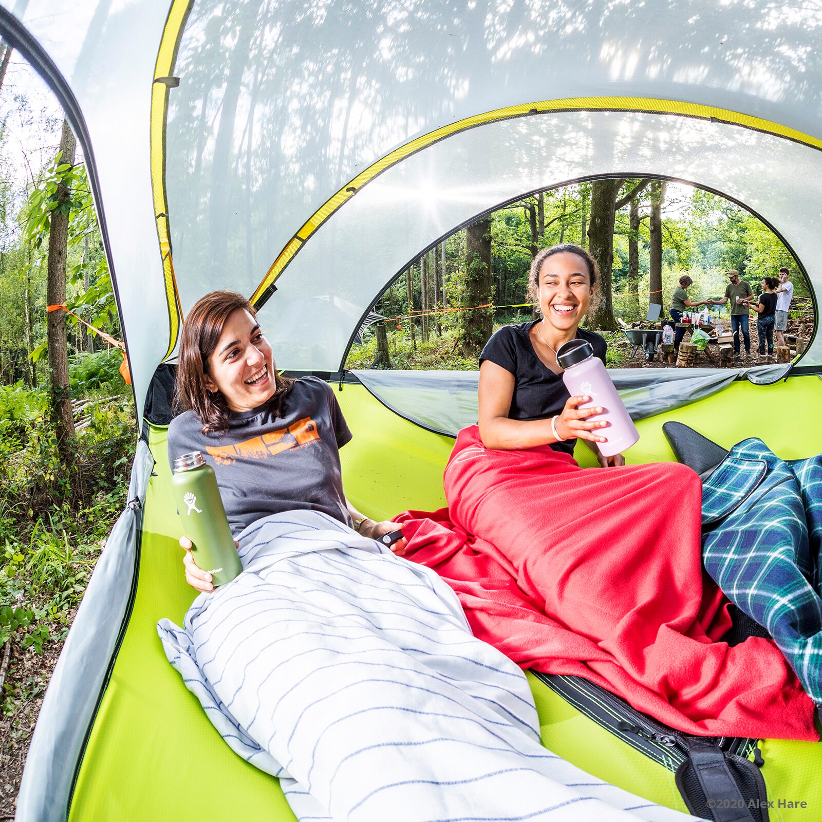 TENTSILE Baumzelt Stingray 3.0 Trekking 2-3 Personen Biwak Flug Zelt Hänge Matte Farbe: Camouflage