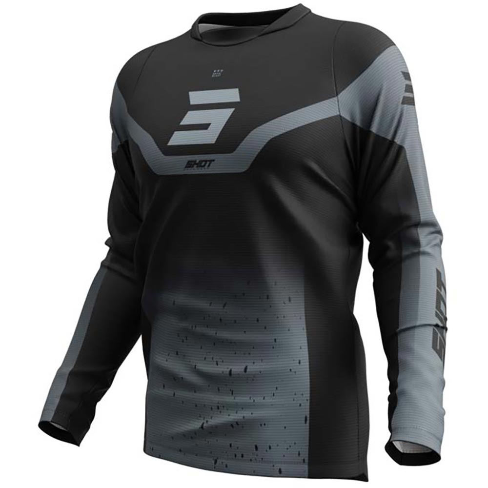 Shot - Maillot Devo Blast Noir / Gris
