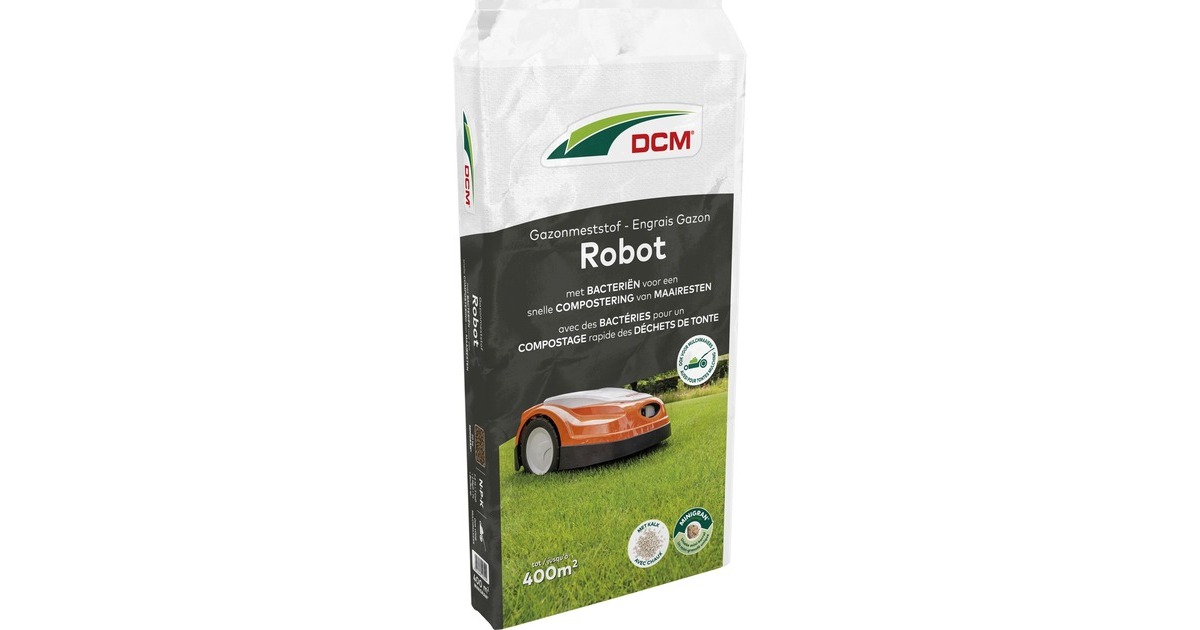 DCMGazonmeststof Robot 20 kg  (Tot 400 m²)