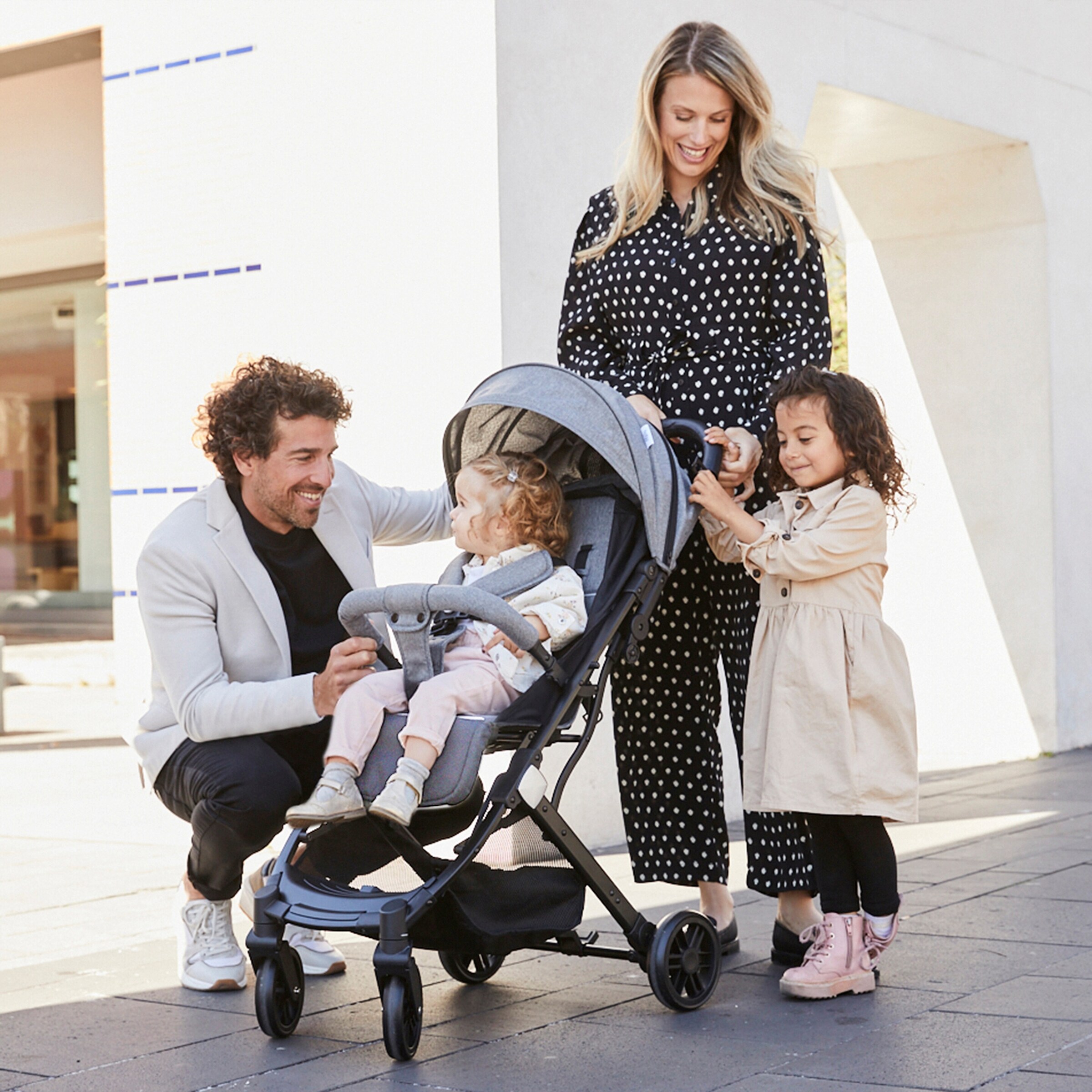 babycab Buggy Mailand grau