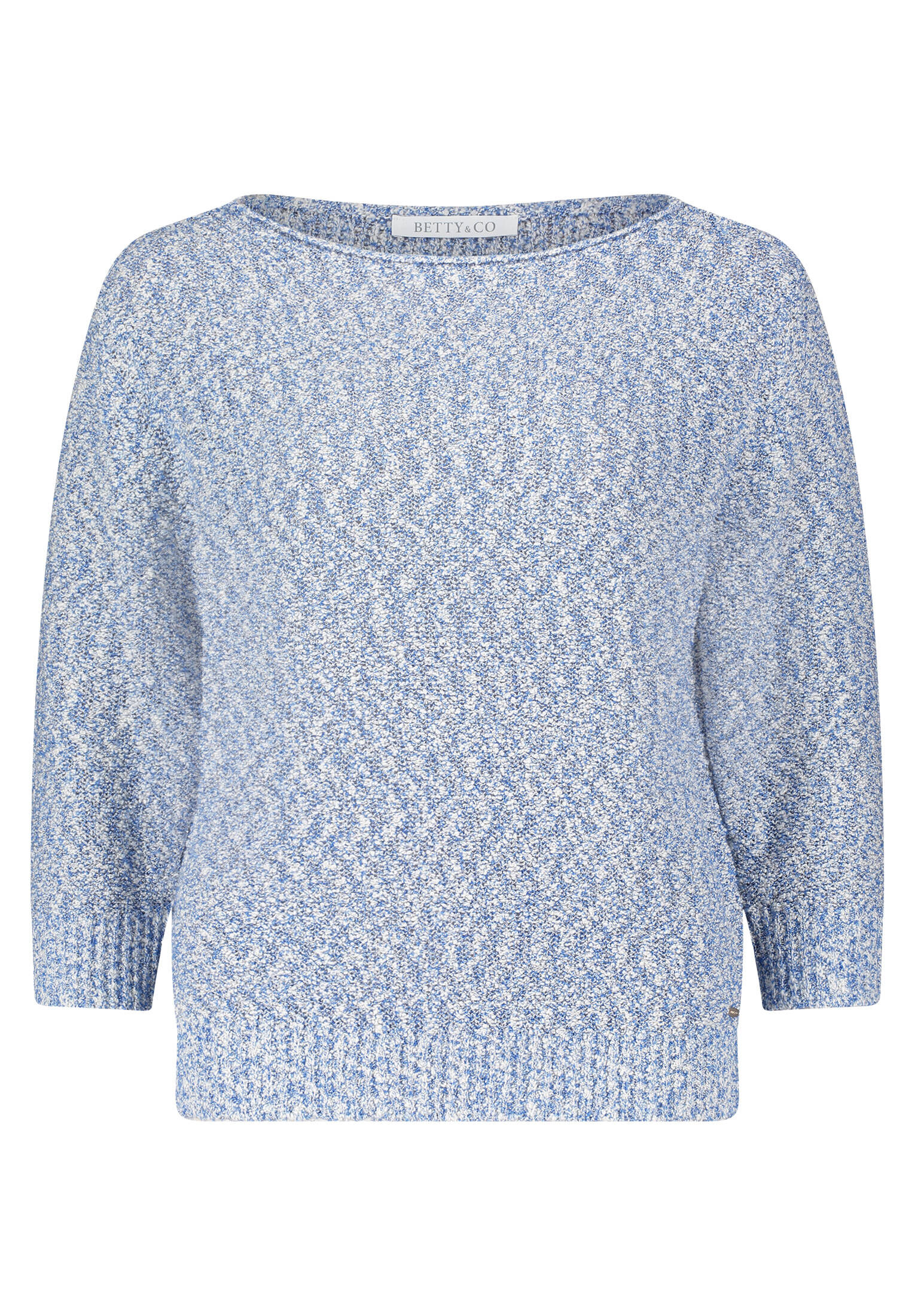 Betty & Co| Damen Strickpullover mit Lurexfaden