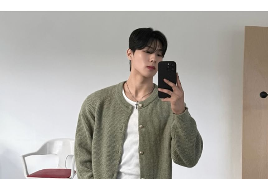 SeoulPop - Unisex ronde hals effen vest